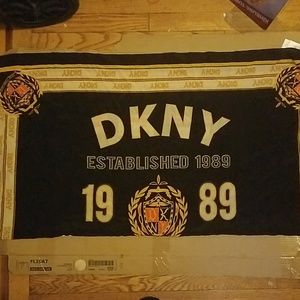 DKNY silk emblem est. 1989 scarf
